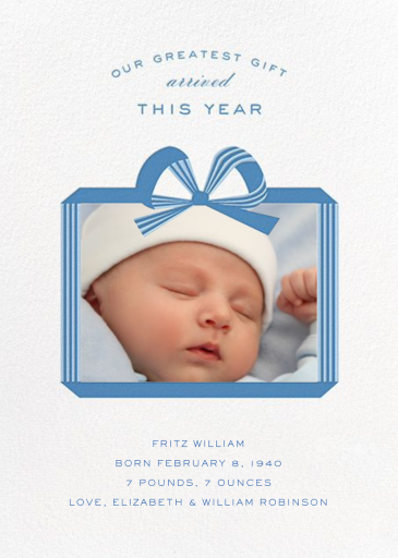 Now Presenting - Birth Announcement by Cheree Berry Paper & Design