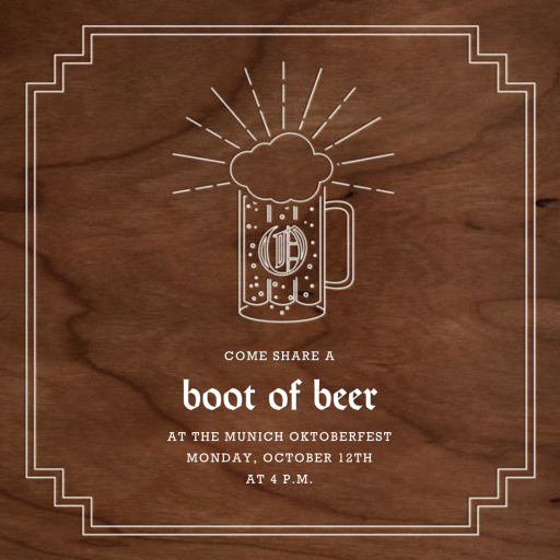 Holy Foam - Invitation by Paperless Post