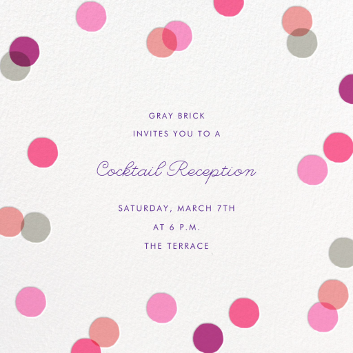 Carnaby - Cocktail Party Invitation by paperless_post