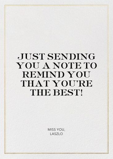 Grateful for You - Greeting Card by Hello!Lucky - Back