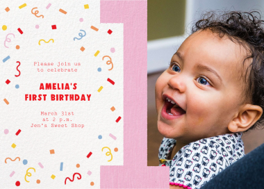 Li’l Confetti - Birthday Invitation by Paperless Post