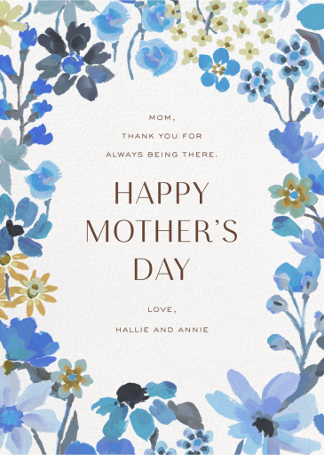 Showered in Florals - Mother's Day Card by Liberty