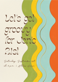 It’s All Wavy - Birthday Invitation by Paperless Post