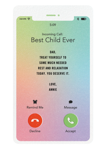 Call Your Dad - Father's Day Card by Paperless Post