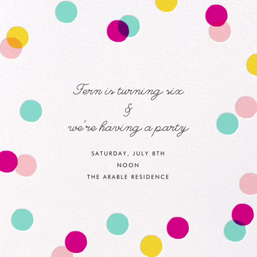 Carnaby - Birthday Invitation by Paperless Post