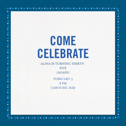 Photo Party - Invitation by Mr. Boddington's Studio - Back