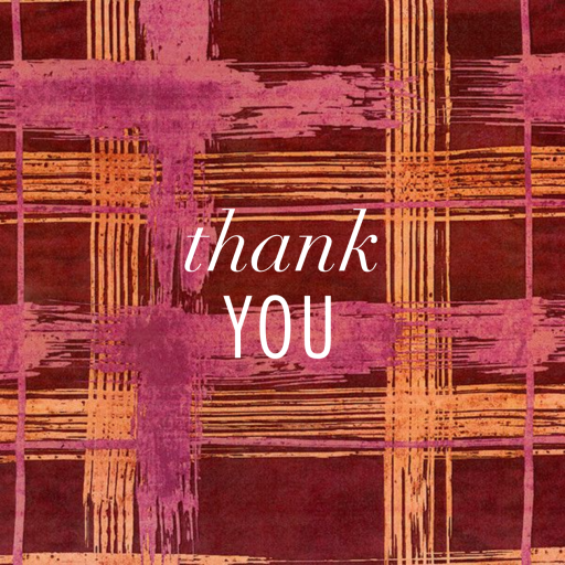 Different Strokes - Thank You Card by Kelly Wearstler