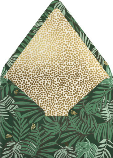 Jungle Canopy - Jungalow Envelope