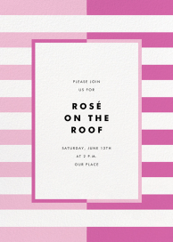 Colorblocked Stripes - Party Invitation by kate spade new york