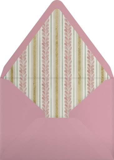Flowery Pendant - Fin Fellowes Envelope