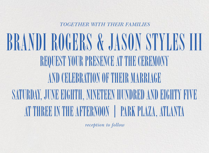 Assemblage I - Printable Invitation by Paperless Post