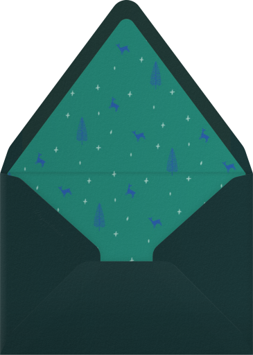 Snow Pine Valley (Horizontal) - Paperless Post Envelope