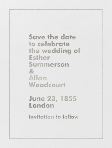 Bauhaus (Save The Date) by Crane & Co.