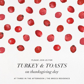 Bog's Bounty - Thanksgiving Invitation by Paperless Post