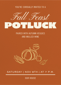 Fall Finds - Party Invitation by Paperless Post