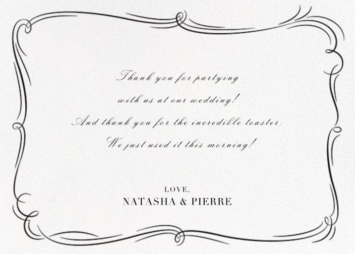 Plume - Photo by Paperless Post - Back