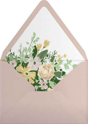 Dripping Floral - Paperless Post Envelope