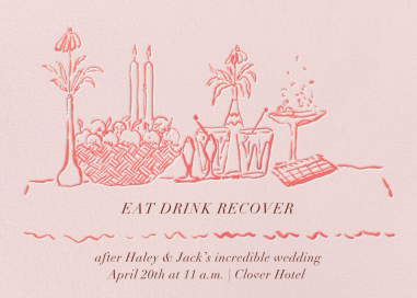 Pink Tablescape by Iris + Marie