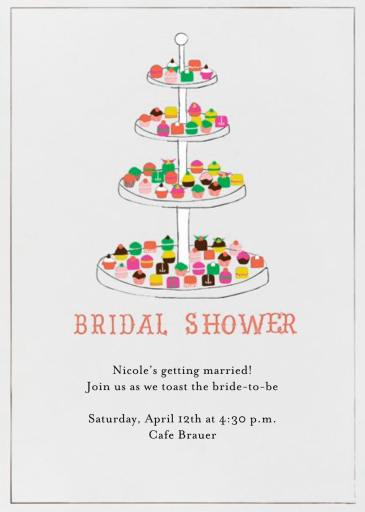 Everyone Loves Sweets - Bridal Shower Invitation by Mr. Boddington's Studio