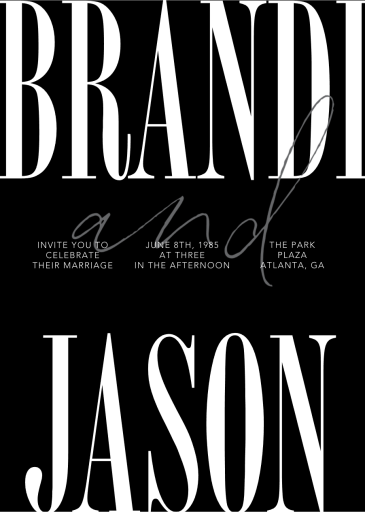 So Much Love - Wedding Invitation by Paperless Post