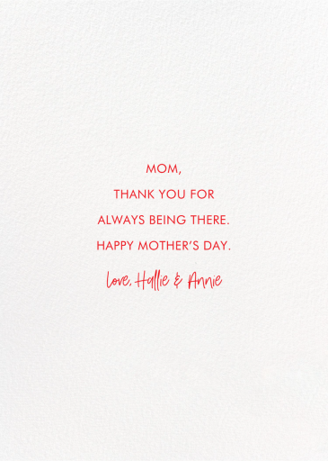 Best On the Planet - Greeting Card by 2021 Co. - Back