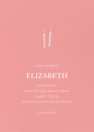 And One for Good Luck - Birthday Invitation by Sugar Paper