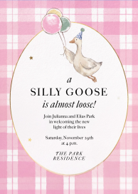 Plaid Bear - Baby Shower Invitation by Paperless Post
