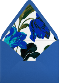 Painted Tulip - Carolina Herrera Envelope