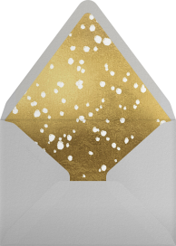 Golden Toast - Paperless Post Envelope