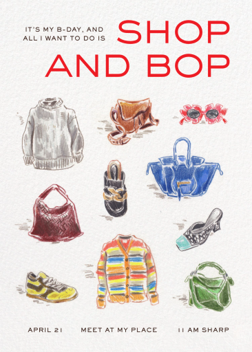 Capsule Wardrobe - Business Event Invitation by Sam Crosby