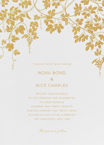 Vineyard I - Invitation by Paperless Post