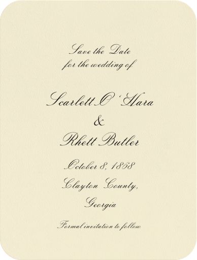 Viceroy (Save The Date) by Crane & Co.