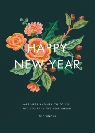 Jardin Noel - New Year's Card by Rifle Paper Co.