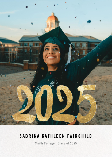Person of the Year Photo - Graduation Announcement by Paperless Post