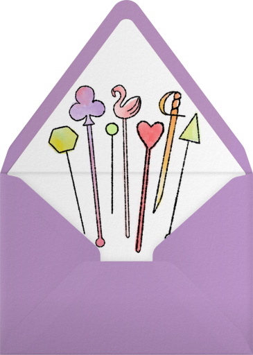 Coquetel - Paperless Post Envelope