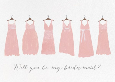 Be My Bridesmaid by Paperless Post