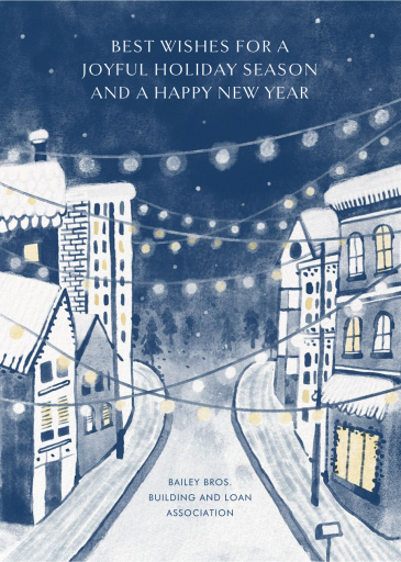 Main Street - Greeting Card by Paperless Post
