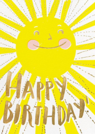 Sunny Day - Business Greeting Card by Hello!Lucky