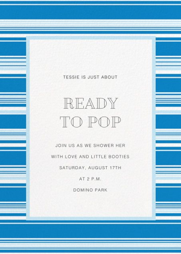 Hyannis - Baby Shower Invitation by Paperless Post