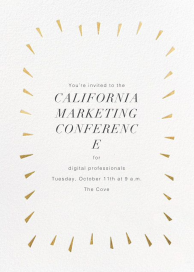 Éclat - Conference Invitation by Paperless Post