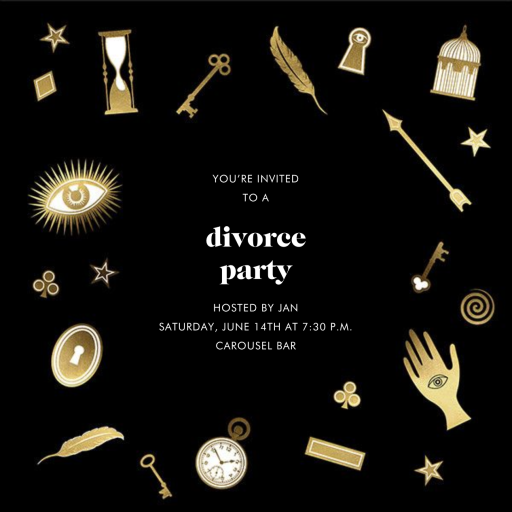 Mystique - Celebration Invitation by Jonathan Adler