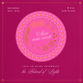 Diwali Dish by Paperless Post