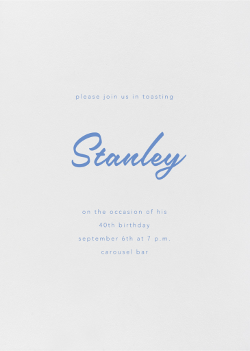 June - Invitation by Paperless Post