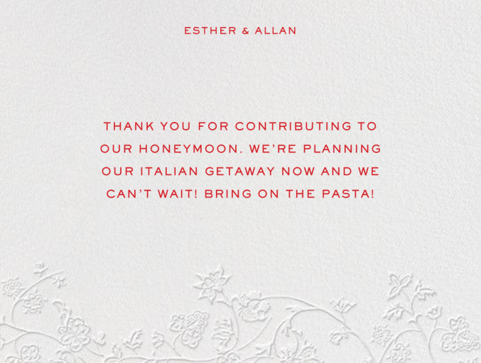 Marjorie I (Thank You) - Stationery by Paperless Post