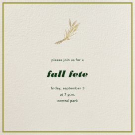 Cream Interior Border - Invitation by Paperless Post