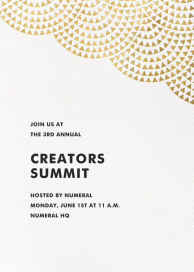 Savoy (Square) - Conference Invitation by Paperless Post