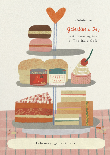 Tea Time Fun - Invitation by Maisy Summer