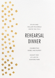 Fette - Rehearsal Dinner Invitation by Kelly Wearstler