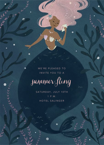 Mermaid Hideaway by Paperless Post