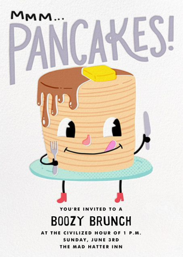 Hot Cakes - Party Invitation by Hello!Lucky